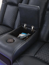 Load image into Gallery viewer, Fyne-Dyme Power Reclining Loveseat with Console