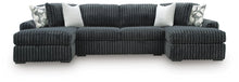 Load image into Gallery viewer, Midnight-Madness Sectional with Chaise