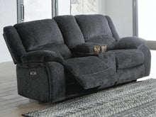Load image into Gallery viewer, Draycoll Power Reclining Loveseat with Console
