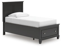 Load image into Gallery viewer, Lanolee Panel Storage Bed
