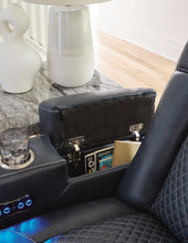 Load image into Gallery viewer, Fyne-Dyme Power Reclining Loveseat with Console
