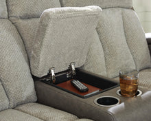 Load image into Gallery viewer, WhipLash Power Reclining Loveseat with Console
