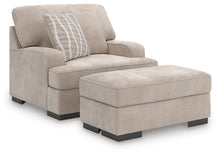 Load image into Gallery viewer, High Profile Chair &amp; Ottoman Living Room Set

