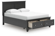 Load image into Gallery viewer, Lanolee Panel Storage Bed
