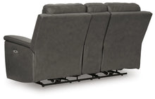Load image into Gallery viewer, Bleckley Power Reclining Loveseat with Console
