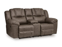 Load image into Gallery viewer, Lowilla Reclining Loveseat with Console
