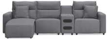 Load image into Gallery viewer, Modmax II Reclining Sectional with Chaise and Audio Console
