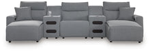 Load image into Gallery viewer, Modmax II Power Reclining Sectional with Chaise and Audio Consoles
