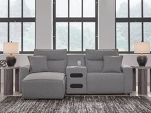 Load image into Gallery viewer, Modmax II Power Reclining Sectional with Chaise and Audio Console
