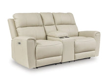 Load image into Gallery viewer, Dahlmoore Power Reclining Loveseat with Console
