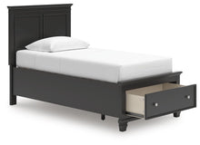 Load image into Gallery viewer, Lanolee Panel Storage Bed

