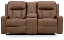 Load image into Gallery viewer, Mackmenville Reclining Loveseat with Console
