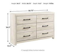 Load image into Gallery viewer, Cambeck Dresser and Mirror

