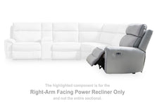 Load image into Gallery viewer, Social Pointe Reclining Sectional with Storage Consoles
