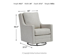 Load image into Gallery viewer, Kambria Swivel Glider Accent Chair
