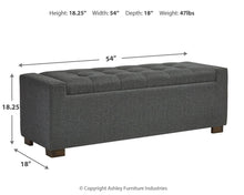 Load image into Gallery viewer, Cortwell Storage Bench
