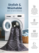 Load image into Gallery viewer, Garyard 5&#39; x 7&#39; Washable Rug
