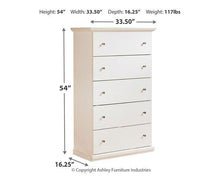 Load image into Gallery viewer, Bostwick Shoals Youth Chest of Drawers
