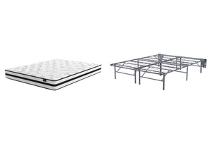 8 Inch Chime Innerspring Mattress Set - 46 Furniture and Mattress Gallery