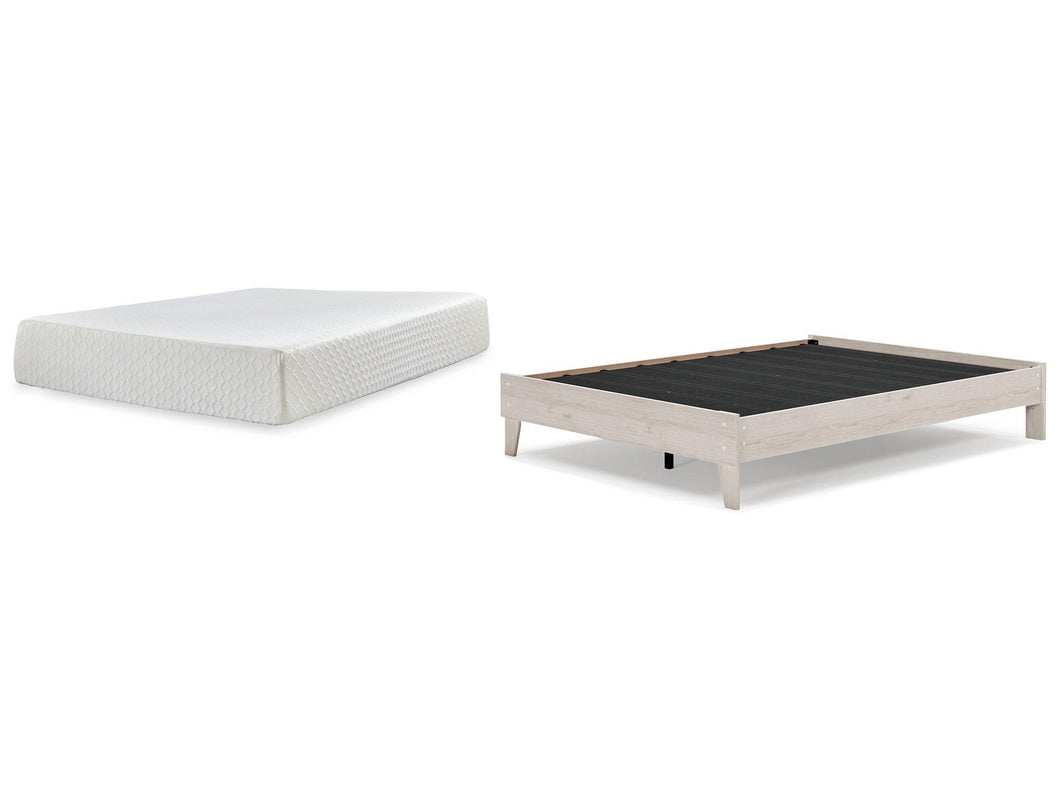 Socalle Bed and Mattress Set - 46 Furniture and Mattress Gallery