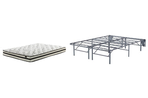 8 Inch Chime Innerspring Mattress Set - 46 Furniture and Mattress Gallery