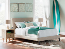 Load image into Gallery viewer, Cielden Upholstered Bed with Roll Slats
