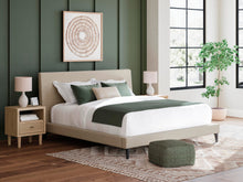 Load image into Gallery viewer, Cielden Upholstered Bed with Roll Slats
