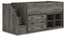 Load image into Gallery viewer, Frandern Loft Bed with Bookcase and Drawer Storage
