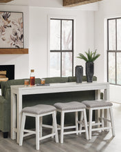 Load image into Gallery viewer, Robbinsdale Counter Height Dining Table and 3 Barstools Set
