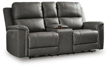 Load image into Gallery viewer, Bleckley Power Reclining Loveseat with Console
