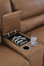 Load image into Gallery viewer, DeepWakes Reclining Sectional with Storage Console
