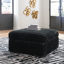 Load image into Gallery viewer, Midnight-Madness Oversized Accent Ottoman
