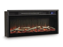 Load image into Gallery viewer, Cayboni 71" TV Stand with Electric Fireplace
