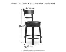 Load image into Gallery viewer, Valebeck Counter Height Bar Stool
