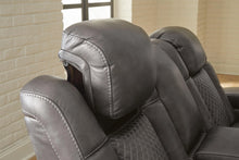 Load image into Gallery viewer, Fyne-Dyme Power Reclining Loveseat with Console
