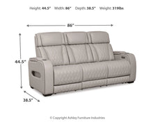 Load image into Gallery viewer, Boyington Power Reclining Sofa
